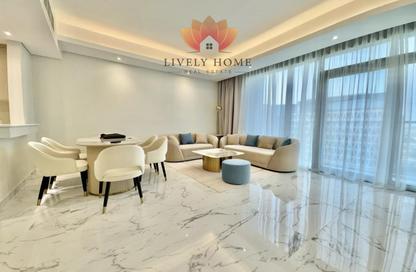 Apartment - 2 - 3 for rent in Lusail Marina Heights - Marina District - Lusail