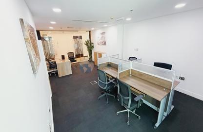 Office Space - Studio - 4 Bathrooms for rent in Al Jazeera Tower - West Bay - West Bay - Doha