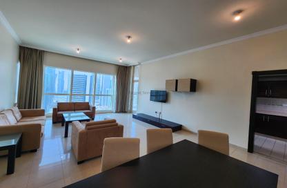Apartment - 2 Bedrooms - 2 Bathrooms for rent in Beach Tower - West Bay - West Bay - Doha