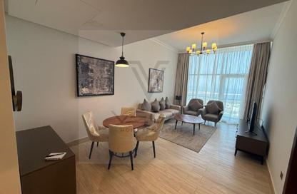 Apartment - 1 - 2 for rent in Lusail Marina Heights - Marina District - Lusail