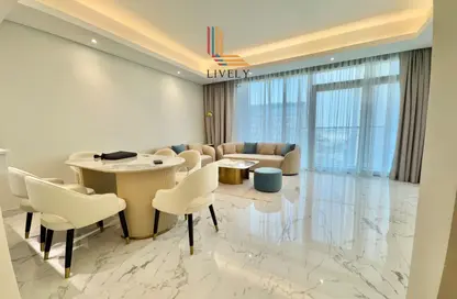 Apartment - 2 Bedrooms - 3 Bathrooms for rent in Marina Tower 23 - Marina District - Lusail