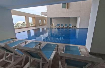Apartment - 2 - 2 for rent in Lusail Marina Heights - Marina District - Lusail