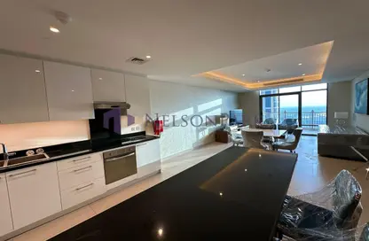 Apartment - 1 Bedroom - 2 Bathrooms for rent in Abraj Bay - Abraj Quartiers - The Pearl Island - Doha