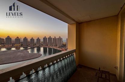 Apartment - 1 Bedroom - 2 Bathrooms for rent in Viva West - Viva Bahriyah - The Pearl Island - Doha