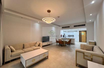 Apartment - 1 Bedroom - 1 Bathroom for rent in Lusail Marina Heights - Marina District - Lusail