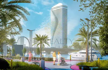 Apartment - Studio - 1 Bathroom for sale in La Mer Tower - The Waterfront - Lusail