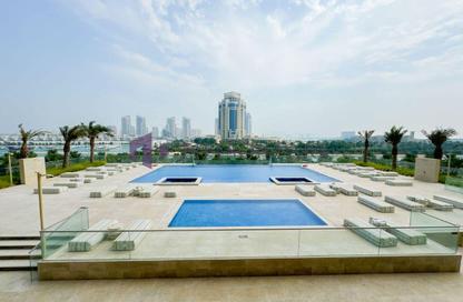 Apartment - 2 Bedrooms - 3 Bathrooms for rent in Lusail Marina Heights - Marina District - Lusail