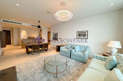 Apartment - 2 Bedrooms - 3 Bathrooms for rent in Lusail Marina Heights - Marina District - Lusail