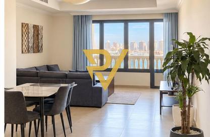 Apartment - 2 - 3 for rent in One Porto Arabia - Porto Arabia - The Pearl Island - Doha