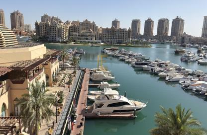Townhouse - 1 Bedroom - 2 Bathrooms for rent in West Porto Drive - Porto Arabia - The Pearl Island - Doha
