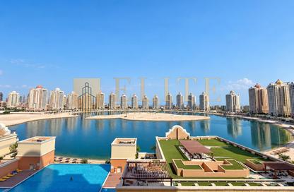 Apartment - 1 - 2 for rent in Al Mutahidah Tower - Viva Bahriyah - The Pearl Island - Doha