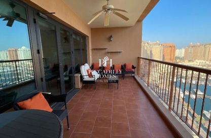 Apartment - 4 Bedrooms - 4 Bathrooms for rent in East Porto Drive - Porto Arabia - The Pearl Island - Doha