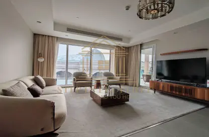 Apartment - 1 Bedroom - 2 Bathrooms for rent in Lusail Marina Heights - Marina District - Lusail Apartment - 1 Bedroom - 2 Bathrooms for rent in Lusail Marina Heights - Marina District - Lusail