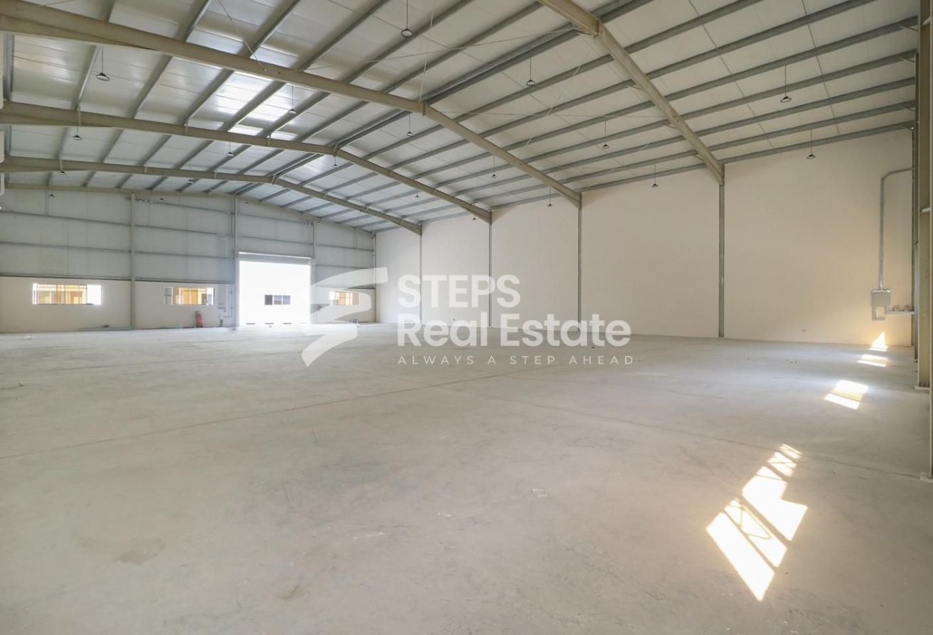 New Warehouse with Labor Rooms and Showrooms