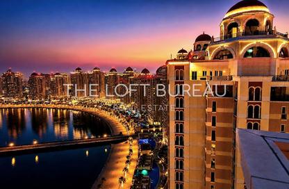Duplex - 3 Bedrooms - 3 Bathrooms for rent in Viva East - Viva Bahriyah - The Pearl Island - Doha