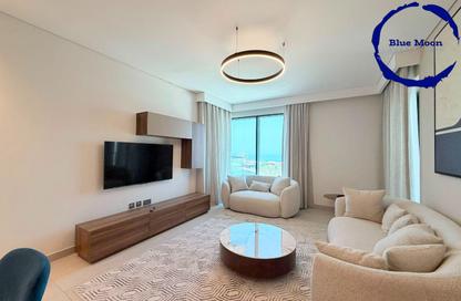 Apartment - 1 Bedroom - 2 Bathrooms for rent in Lusail Marina Heights - Marina District - Lusail