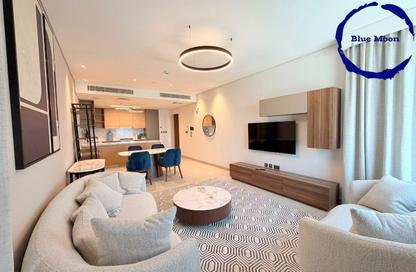 Apartment - 1 Bedroom - 2 Bathrooms for rent in Lusail Marina Heights - Marina District - Lusail
