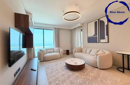 Apartment - 1 Bedroom - 2 Bathrooms for rent in Lusail Marina Heights - Marina District - Lusail