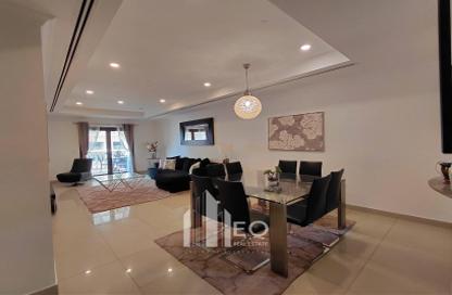 Apartment - 2 Bedrooms - 3 Bathrooms for rent in East Porto Drive - Porto Arabia - The Pearl Island - Doha