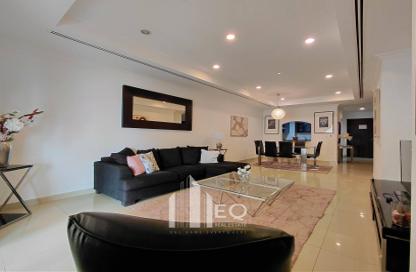 Apartment - 2 Bedrooms - 3 Bathrooms for rent in East Porto Drive - Porto Arabia - The Pearl Island - Doha
