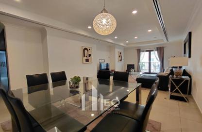 Apartment - 2 Bedrooms - 3 Bathrooms for rent in East Porto Drive - Porto Arabia - The Pearl Island - Doha