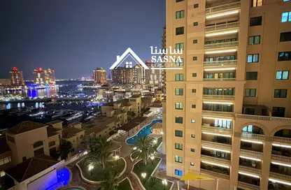 Apartment - 2 Bedrooms - 3 Bathrooms for rent in Porto Arabia - The Pearl Island - Doha