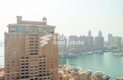 Apartment - 1 - 2 for rent in West Porto Drive - Porto Arabia - The Pearl Island - Doha