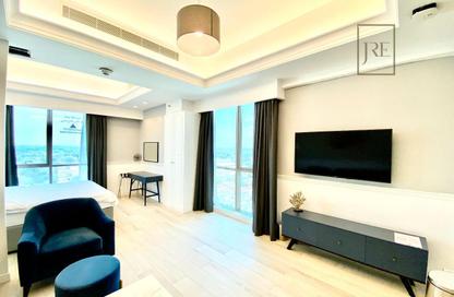 Apartment - 2 Bedrooms - 3 Bathrooms for rent in Lusail Marina Heights - Marina District - Lusail