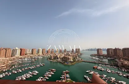Penthouse - 4 Bedrooms - 7 Bathrooms for rent in East Porto Drive - Porto Arabia - The Pearl Island - Doha