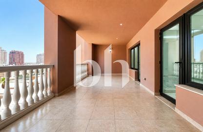 Apartment - 2 Bedrooms - 3 Bathrooms for rent in East Porto Drive - Porto Arabia - The Pearl Island - Doha Apartment - 2 Bedrooms - 3 Bathrooms for rent in East Porto Drive - Porto Arabia - The Pearl Island - Doha