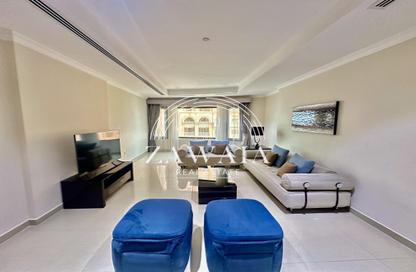 Apartment - 1 Bedroom - 2 Bathrooms for rent in East Porto Drive - Porto Arabia - The Pearl Island - Doha