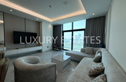 Apartment - 2 Bedrooms - 3 Bathrooms for rent in Lusail Marina Heights - Marina District - Lusail Apartment - 2 Bedrooms - 3 Bathrooms for rent in Lusail Marina Heights - Marina District - Lusail
