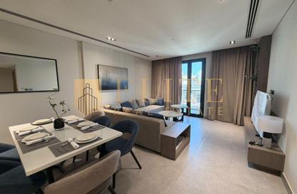 Apartment - 1 - 2 for rent in Lusail Marina Heights - Marina District - Lusail