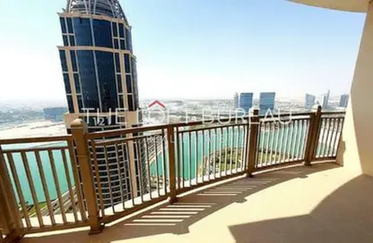 Apartment - 1 Bedroom - 2 Bathrooms for rent in Abraj Bay - Abraj Quartiers - The Pearl Island - Doha