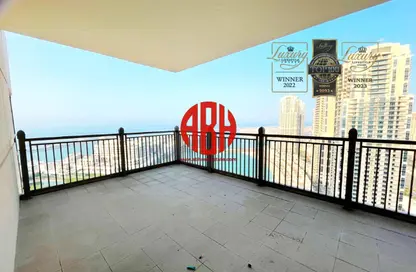 Duplex - 3 Bedrooms - 4 Bathrooms for rent in Abraj Bay - Abraj Quartiers - The Pearl Island - Doha