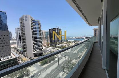 Apartment - 2 Bedrooms - 3 Bathrooms for rent in Lusail Marina Heights - Marina District - Lusail