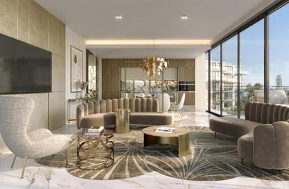 Apartment - 3 Bedrooms - 4 Bathrooms for sale in Les Vagues by Elie Saab - Qetaifan Islands - Lusail