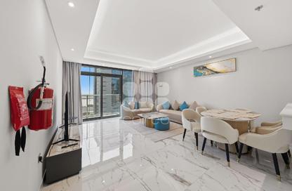 Apartment - 1 Bedroom - 2 Bathrooms for rent in Lusail Marina Heights - Marina District - Lusail