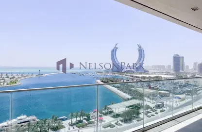 Apartment - 2 Bedrooms - 2 Bathrooms for rent in Marina Residences 195 - Marina District - Lusail