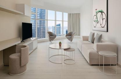 Apartment - 2 Bedrooms - 3 Bathrooms for rent in Element by Westin West Bay Doha - West Bay - West Bay - Doha Apartment - 2 Bedrooms - 3 Bathrooms for rent in Element by Westin West Bay Doha - West Bay - West Bay - Doha