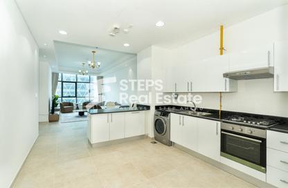 Apartment - 2 Bedrooms - 3 Bathrooms for rent in Lusail Residence - Marina District - Lusail