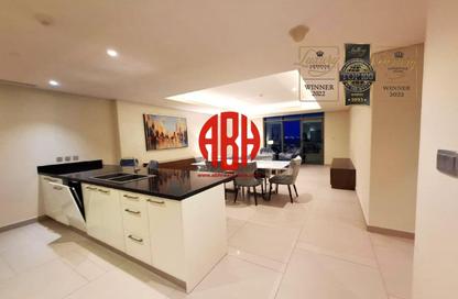 Apartment - 2 Bedrooms - 4 Bathrooms for rent in Abraj Bay - Abraj Quartiers - The Pearl Island - Doha