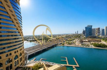 Apartment - 1 Bedroom - 2 Bathrooms for rent in Zig Zag Tower B - Zig Zag Towers - West Bay - Doha