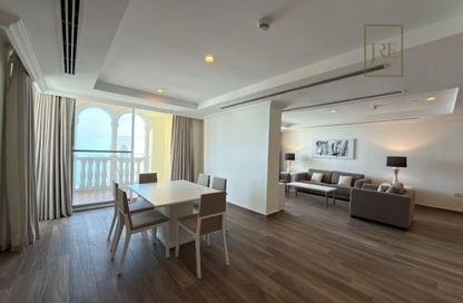 Apartment - 1 Bedroom - 3 Bathrooms for rent in Viva West - Viva Bahriyah - The Pearl Island - Doha