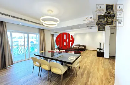 Apartment - 3 Bedrooms - 3 Bathrooms for rent in Lusail Marina Heights - Marina District - Lusail