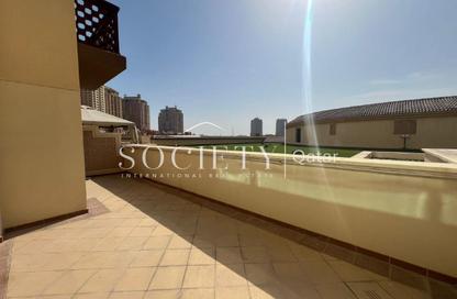 Townhouse - 2 Bedrooms - 2 Bathrooms for rent in East Porto Drive - Porto Arabia - The Pearl Island - Doha