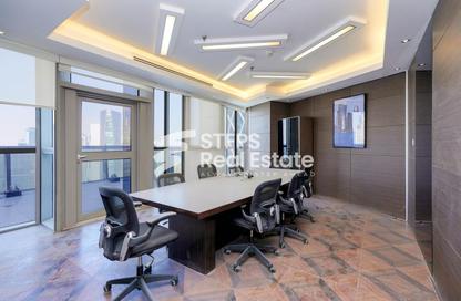 Office Space - Studio - 2 Bathrooms for sale in Palm Tower A - Palm Towers - West Bay - Doha