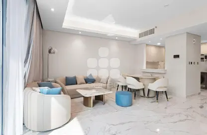 شقة - 2 غرف نوم - 3 حمامات للايجار في لوسيل ريسيدينس - منطقة المارينا - الوسيل