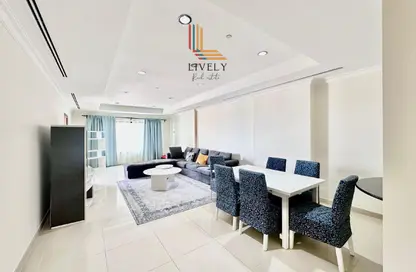 Apartment - 2 Bedrooms - 3 Bathrooms for rent in West Porto Drive - Porto Arabia - The Pearl Island - Doha Apartment - 2 Bedrooms - 3 Bathrooms for rent in West Porto Drive - Porto Arabia - The Pearl Island - Doha