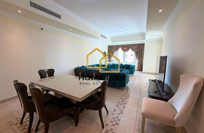 Apartment - 2 Bedrooms - 2 Bathrooms for rent in West Porto Drive - Porto Arabia - The Pearl Island - Doha